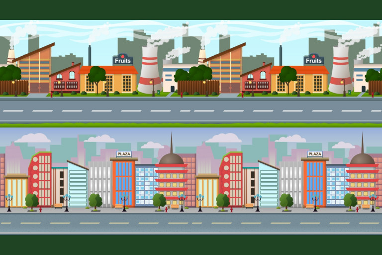 Parallax Scrolling City Game Backgrounds CraftPix Net