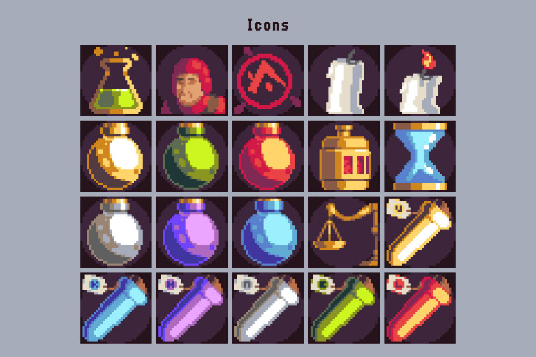 Alchemy Game Assets Pixel Art Pack Craftpix Net