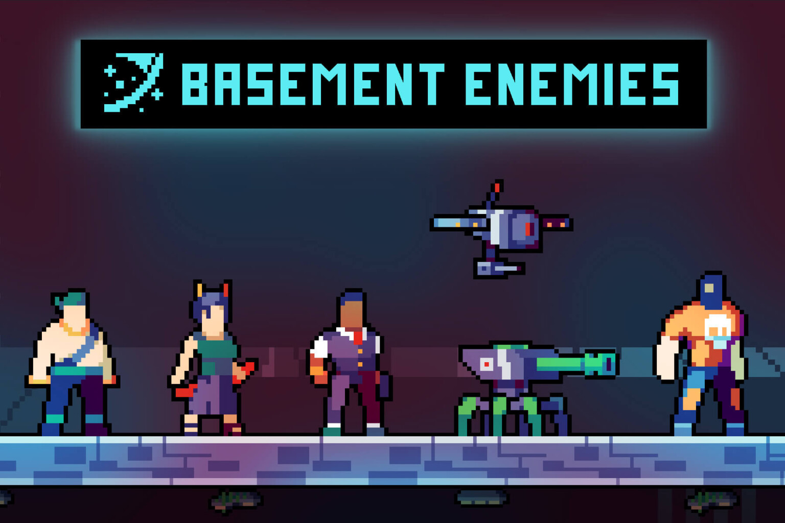 Basement Enemies Pixel Art Sprite Pack CraftPix Net