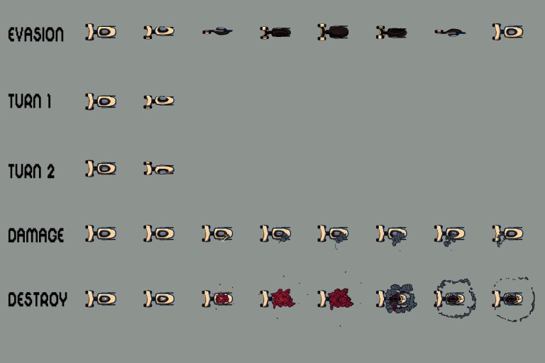 Free Spaceship Pixel Art Sprite Sheets Craftpix Net