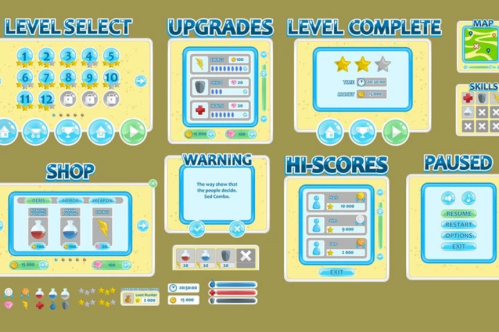 Island Game – Free GUI