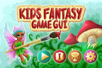 Kids Fantasy Game – Free GUI