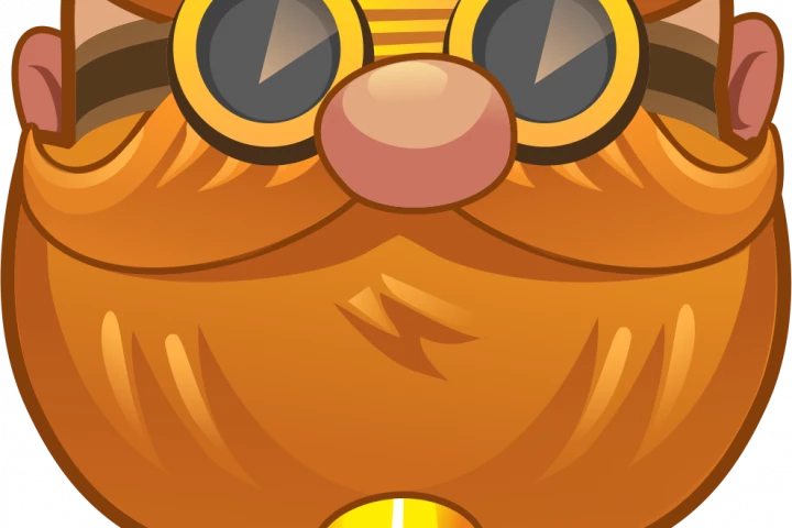 2D Game Monkey Character Sprite