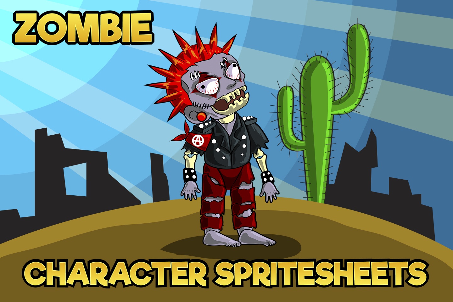 Poster PLANTS VS ZOMBIES - characters