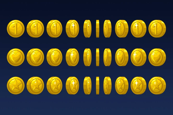 Free Game Coins Sprite Sheets