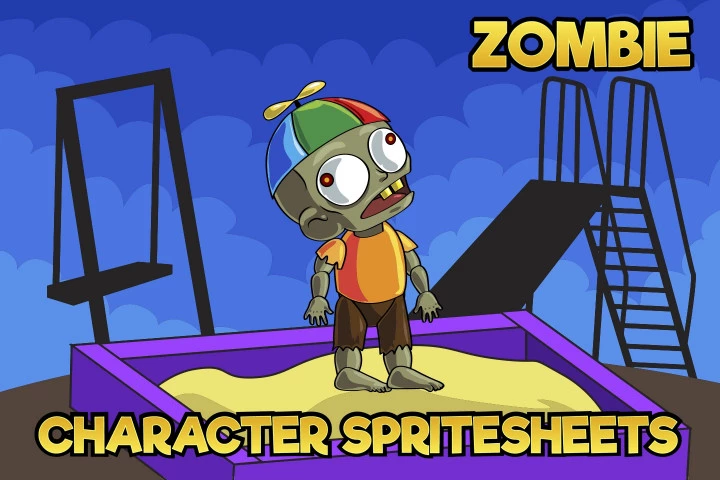 2D-Game-Zombie-Kids-Character-Sprite