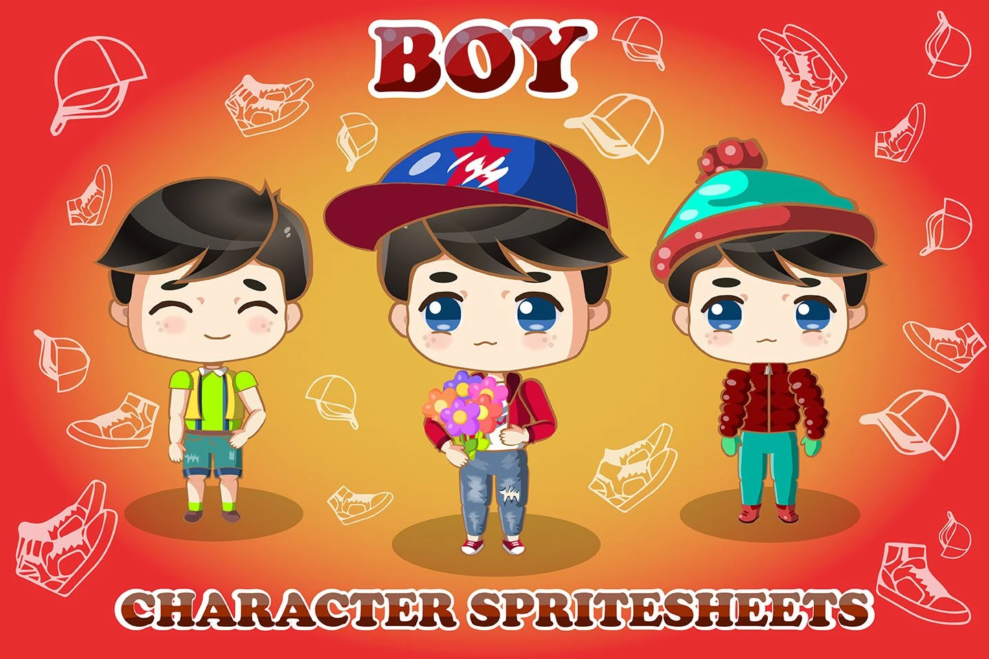 Chibi Boy Vector Art, Icons, and Graphics for Free Download