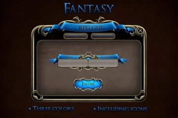 Fantasy RPG GUI