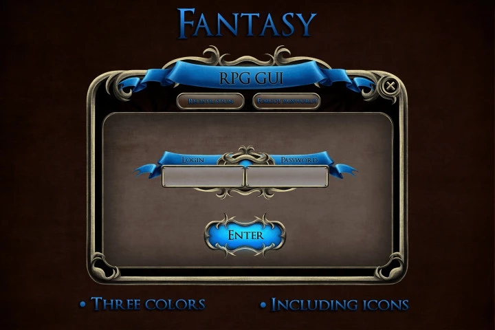 Fantasy_RPG_GUI