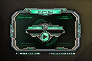 Sci-Fi GUI