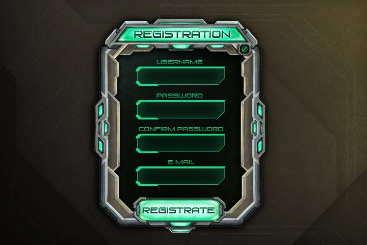 Sci-Fi GUI