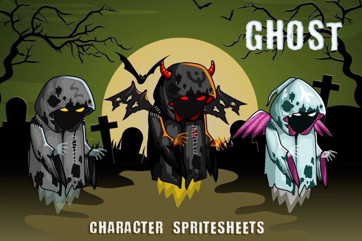 Ghost game sprite