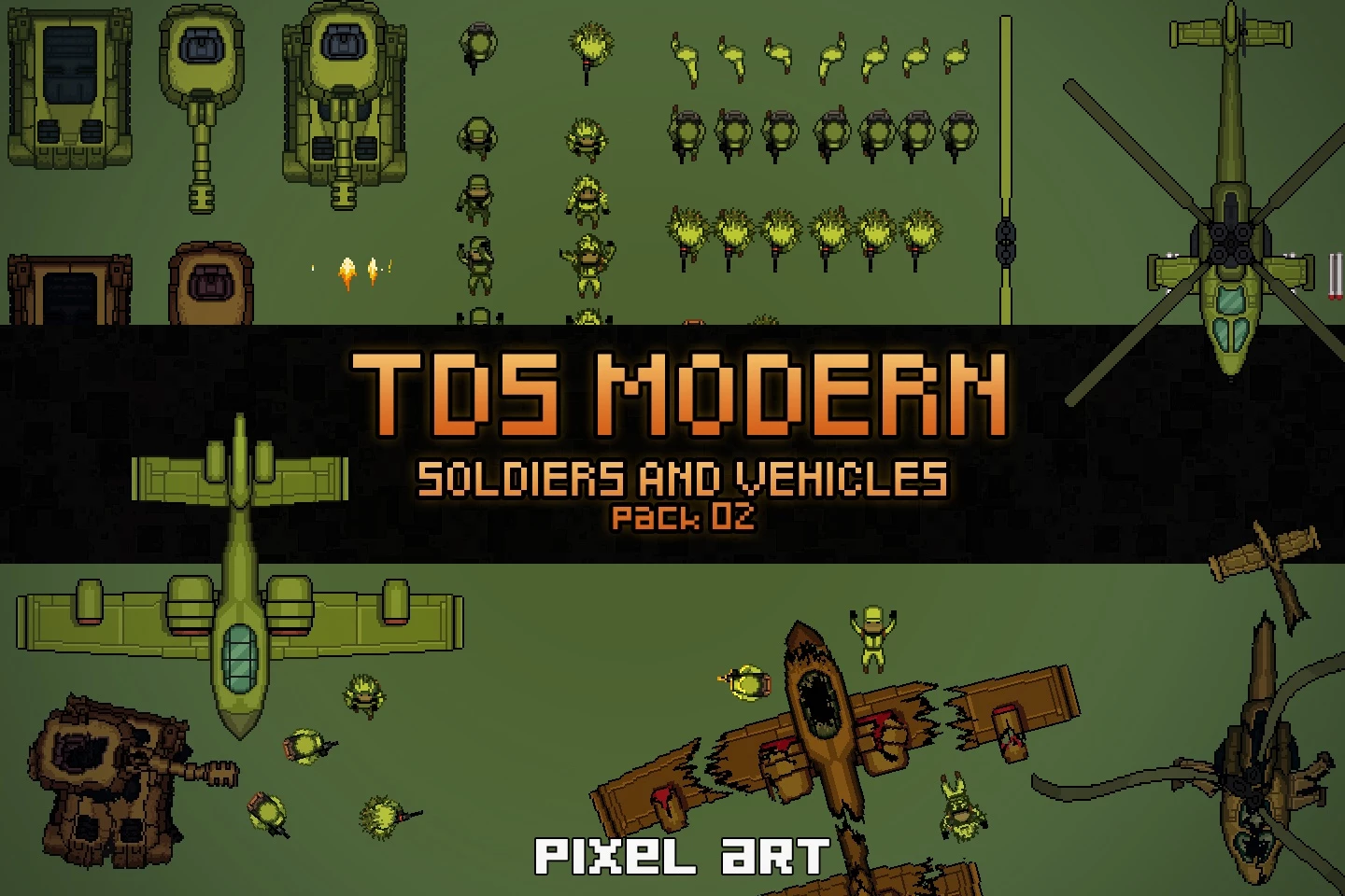 Premium Vector  Soldier game sprites