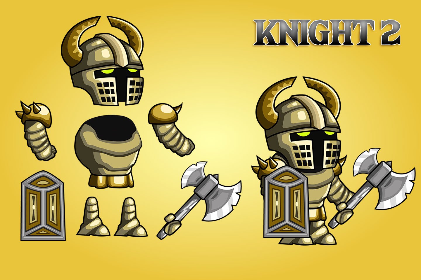 Knight 2d Sprite