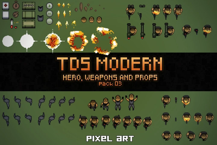 TDS-Modern-Hero-Weapons-and-Props