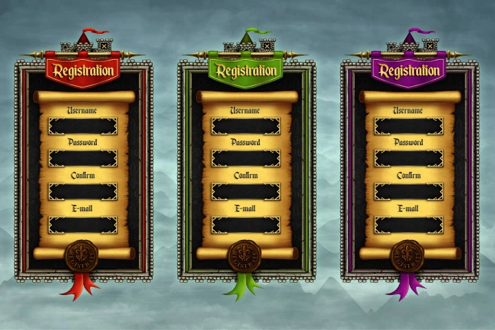 Medieval GUI