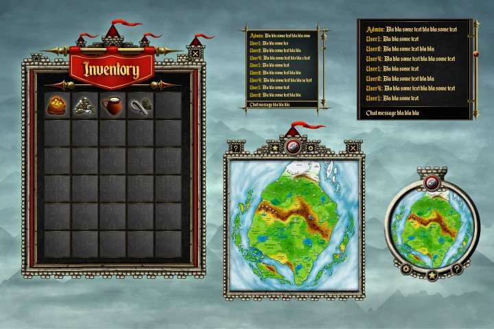 Medieval GUI