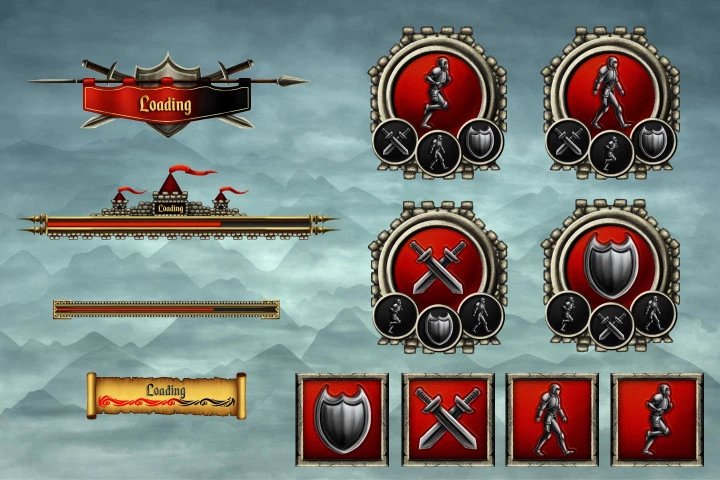Medieval GUI