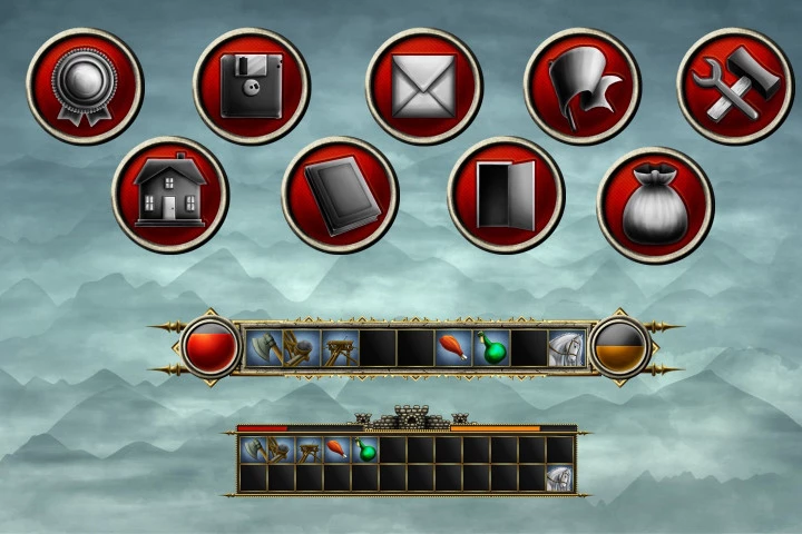 Medieval GUI