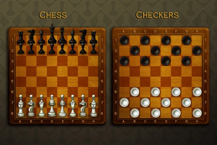 Chess and Checkers Game Kit