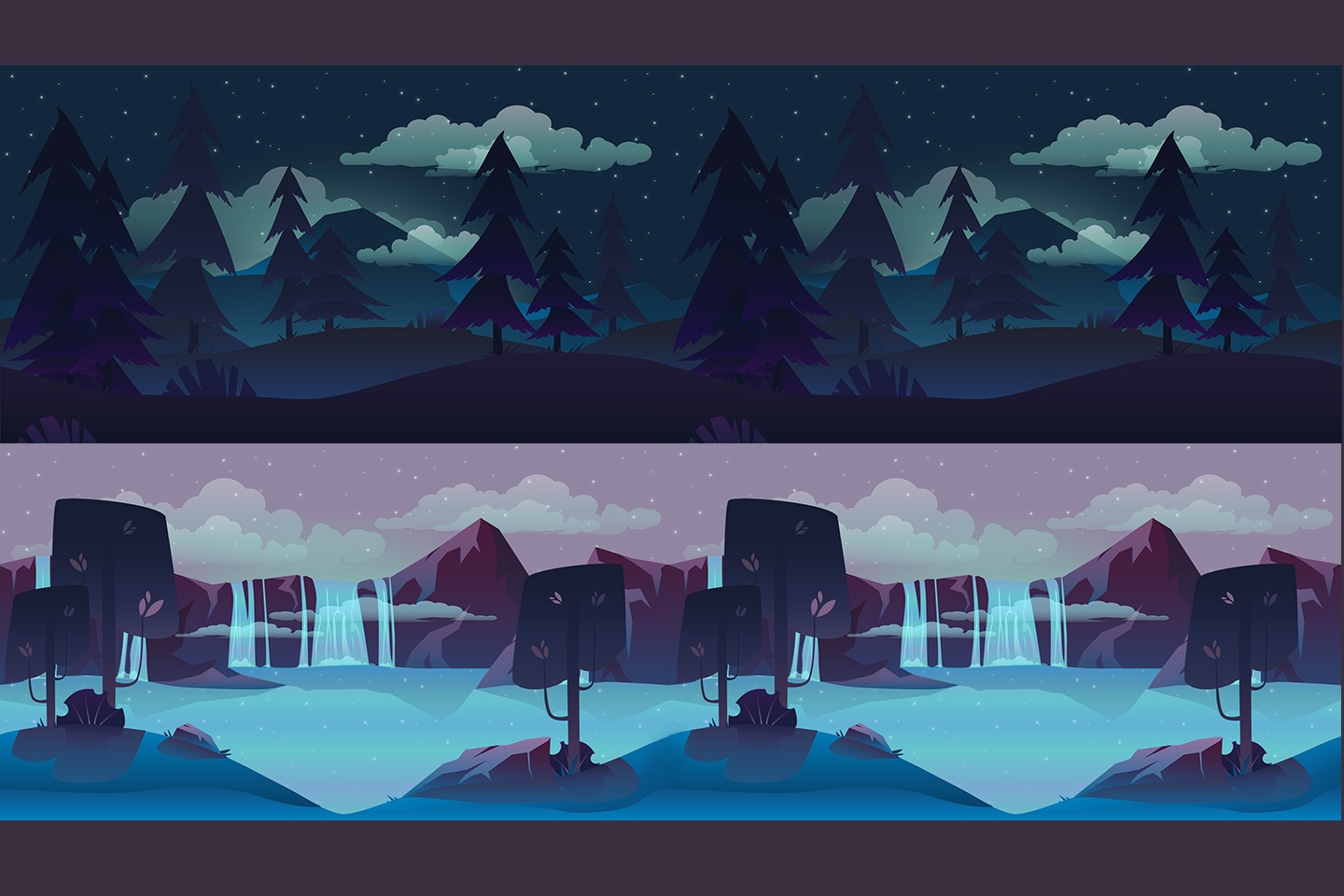 2d game background design