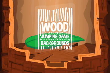 Jumping 2D Game Backgrounds