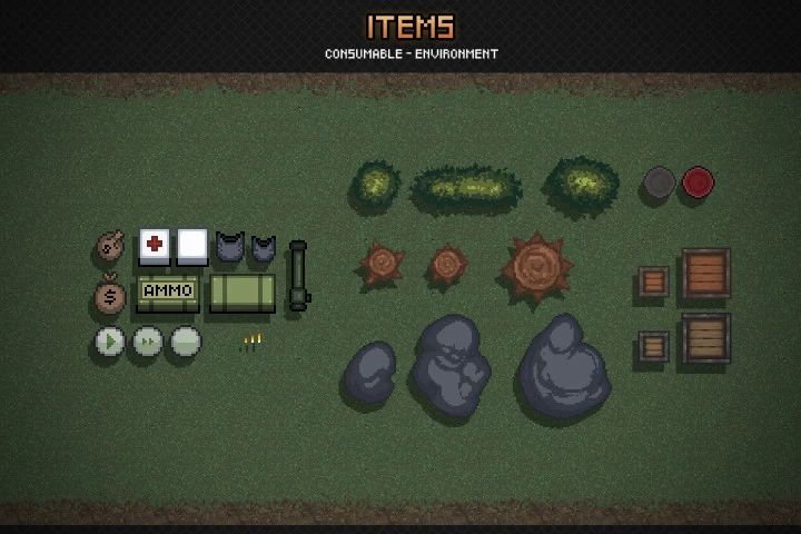 TDS Modern: Pixel Game Kit