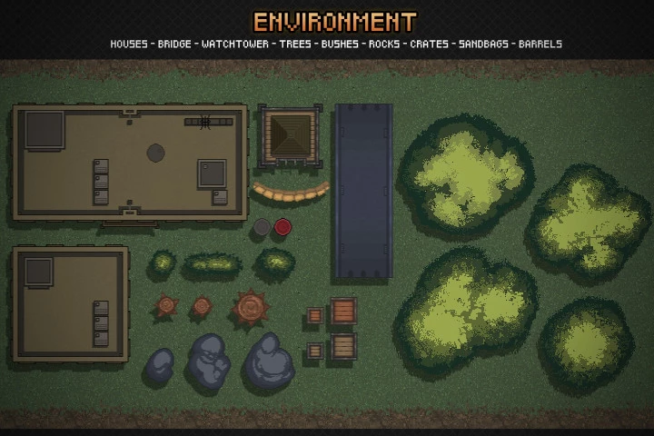 TDS Modern: Pixel Game Kit