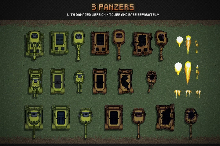 TDS Modern: Pixel Game Kit