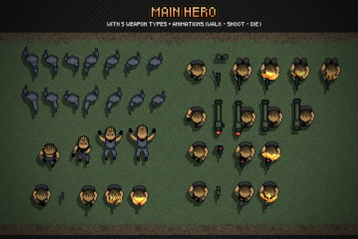 TDS Modern: Pixel Game Kit