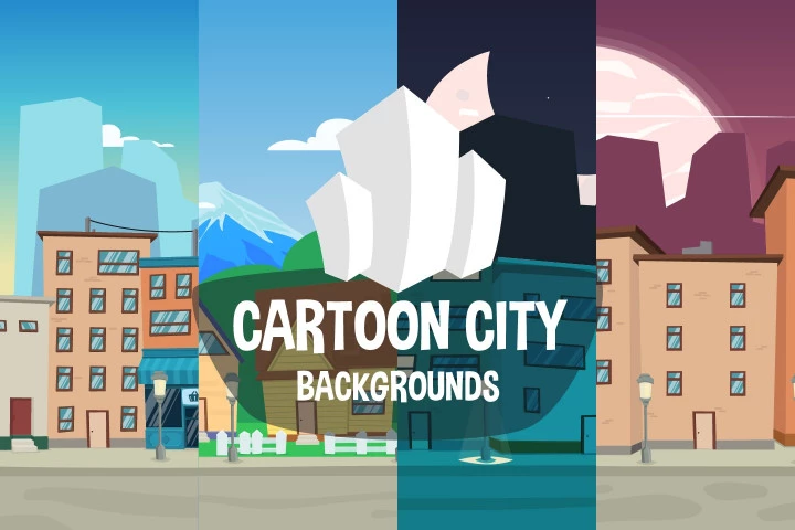 Cartoon-City-2D-Backgrounds