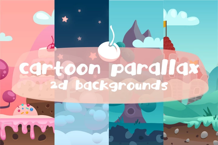 cartoon-parallax-2d-backgrounds