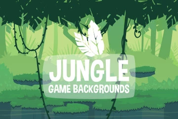 Jungle 2D Game Backgrounds