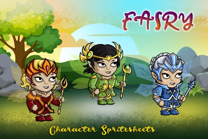 2D-Fantasy-Fairy-Free-Character-Sprite