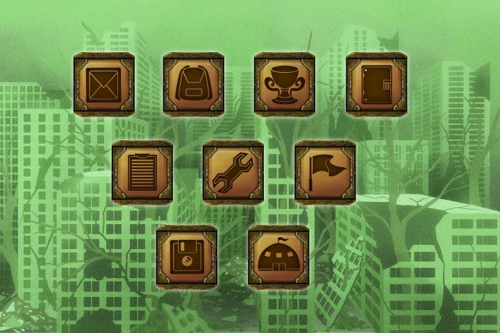 Post-Apocalyptic GUI