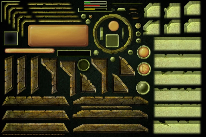 Post-Apocalyptic GUI