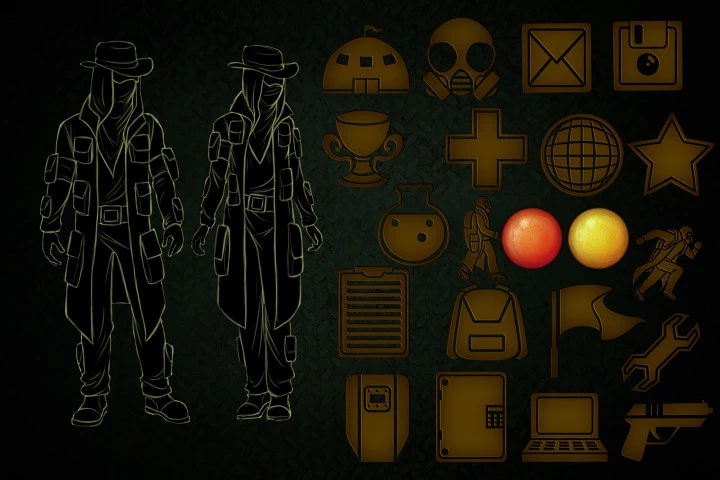 Post-Apocalyptic GUI