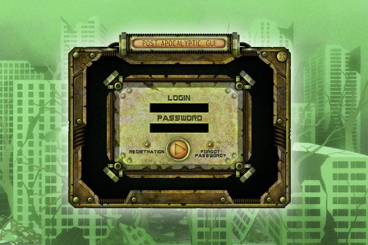 Post-Apocalyptic GUI