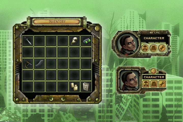 Post-Apocalyptic GUI