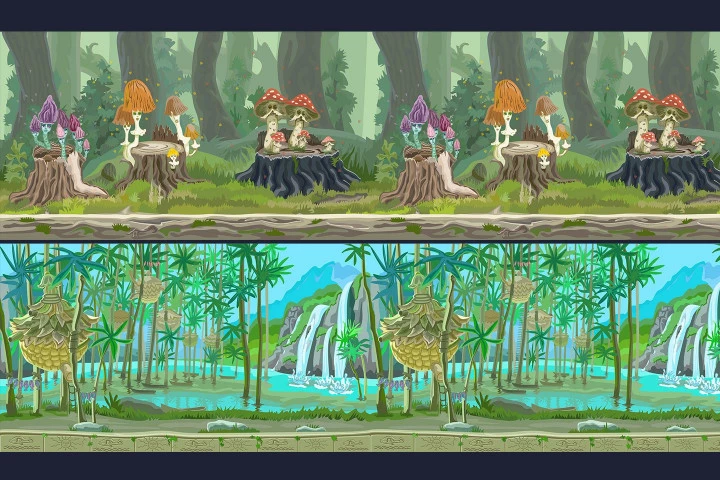 Free Fairy-Tale Game Backgrounds