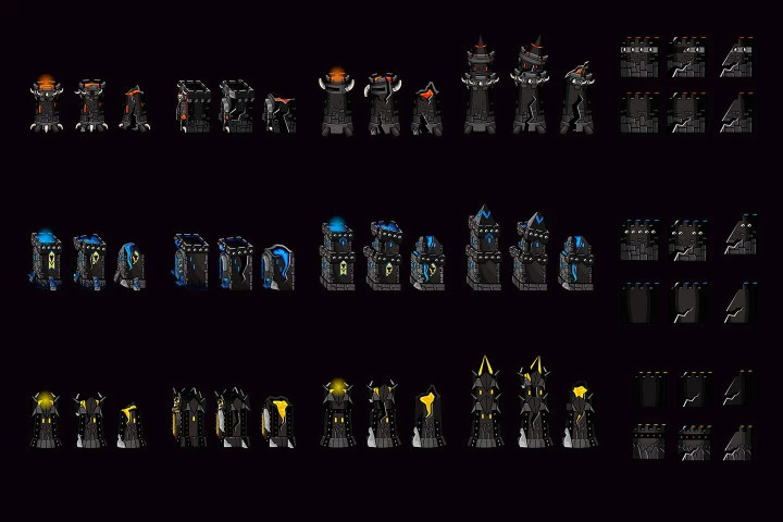 Dark Castle Game Assets