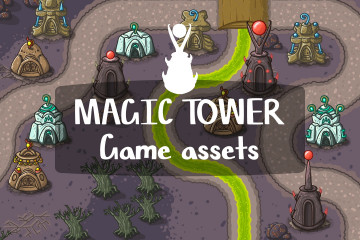 Magic Tower Game Assets