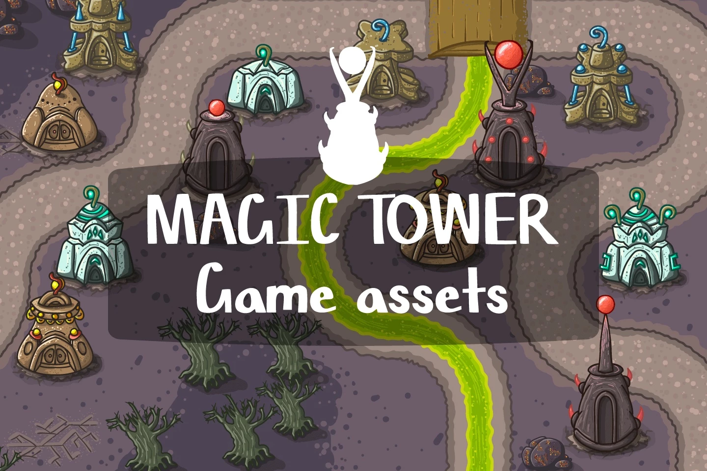 Magic Tower Game Assets - CraftPix.net