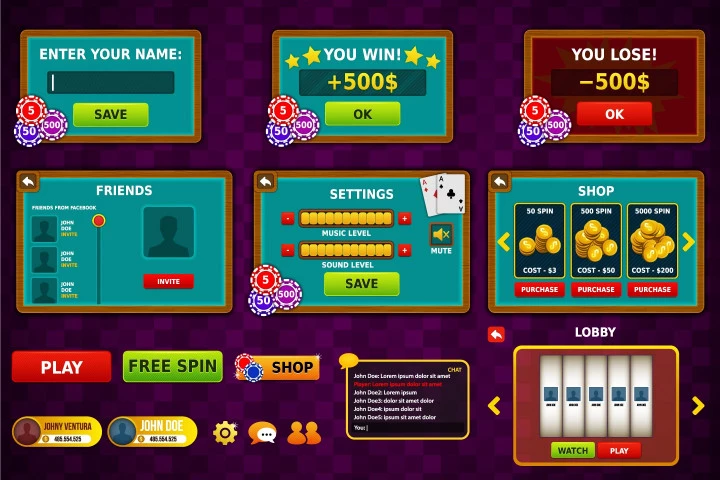 Slot Machine Game Kit