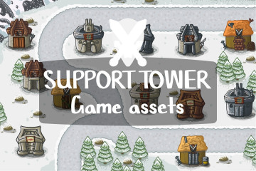 Support Tower Game Assets