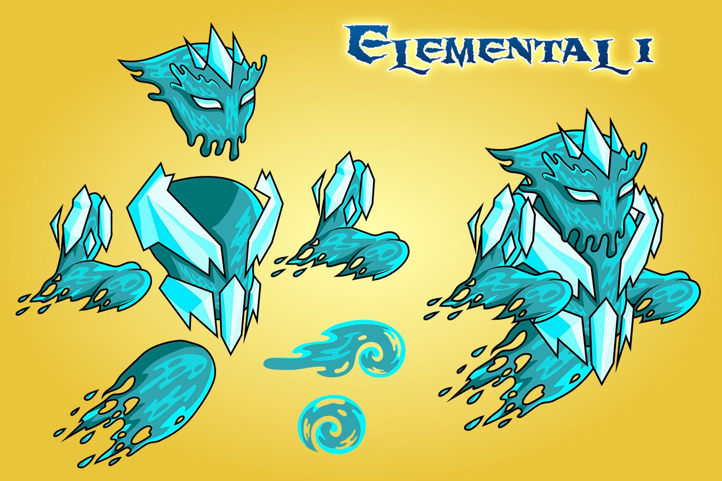 Облачный Элементаль спрайт. Облачный Элементаль старый спрайт. Elenatal 2. Elemental characters. Element 2d