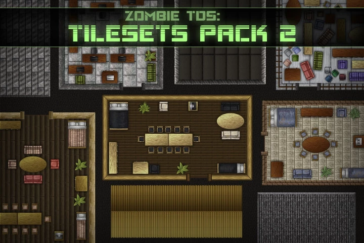 Free-Zombie-TDS-Tilesets-buildings-and-furniture