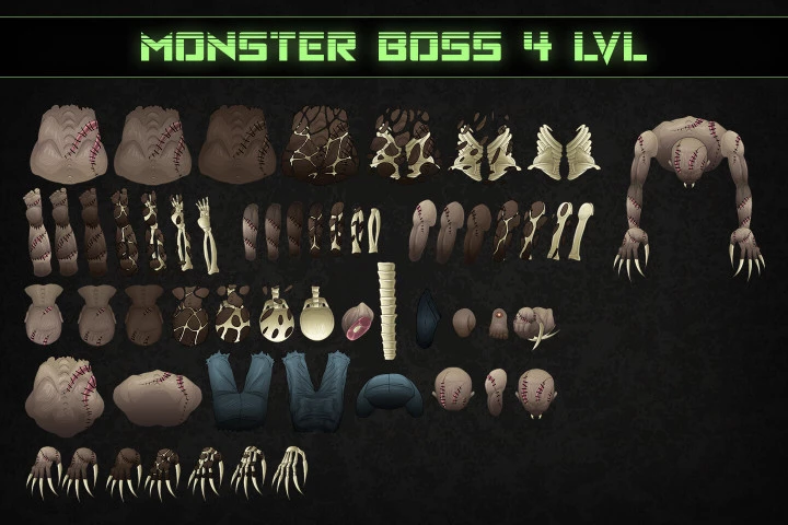 TDS Monster Character Sprites