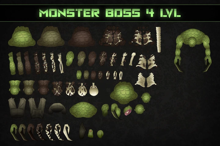 TDS Monster Character Sprites