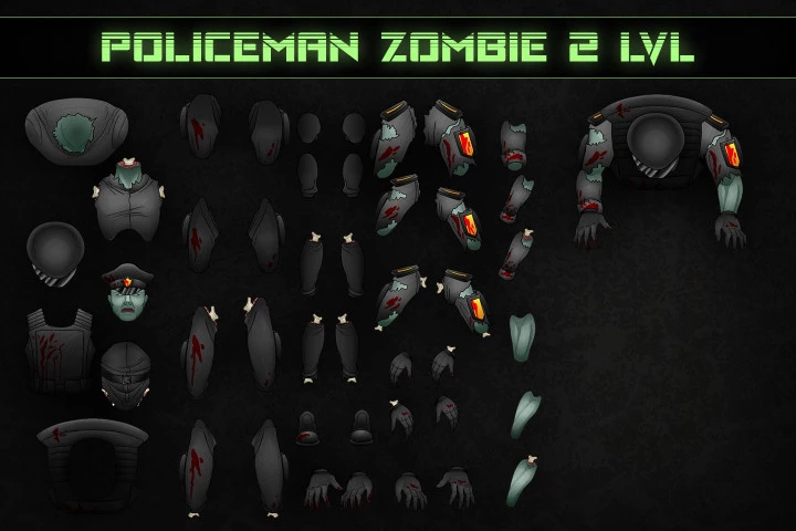 TDS: Zombie Character Sprites